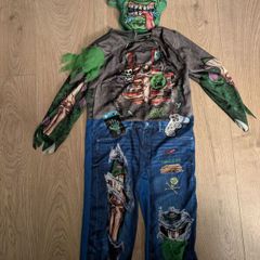 Kids Zombie Gamer Halloween Costume