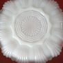Mid-century Anchor Hocking Milk Glass Deviled Egg Plate Image 3