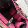 Multi-Pocket Baby Changing Bag (Pink/Beige) Image 3