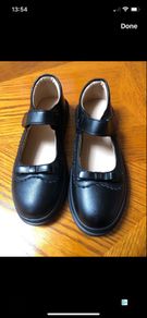 Paint and leather shoes