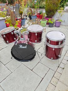 Pearl Target 5-Piece Drum shells