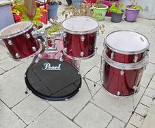 Pearl Target 5-Piece Drum shells