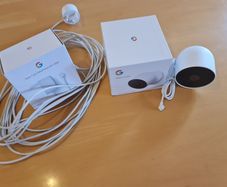 Google Nest Camera plus extended cable