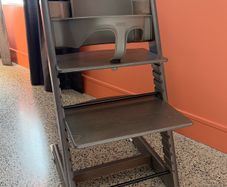 Stokke Tripp Trapp high chair with baby set