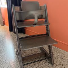 Stokke Tripp Trapp high chair with baby set