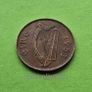 Ireland 1953 year Bronze Half Penny. Image 2
