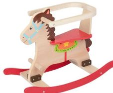 Wooden Rocking Horse New Assembled