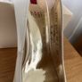 Hogl Pearl White Leather Heel shoe Image 3