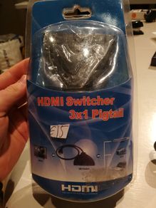 3in1 Hdmi Splitter Cable Adapter