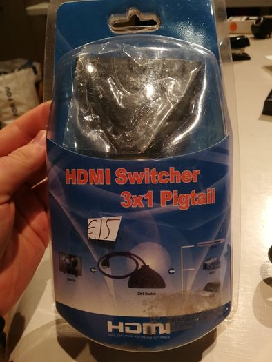 3in1 Hdmi Splitter Cable Adapter