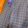 NEW WITH TAGS Harry Brown slim fit textured check Navy suit pants in W30 L30. Image 7