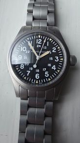 Hamilton khaki Field Mechanical 38mm Full set , Steel Bracelet + Canvas Strap