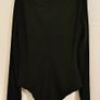 Zara Woman Trf Black Bodysuit Size M Image 3