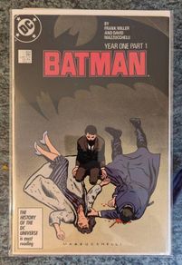 Batman year one part one comic