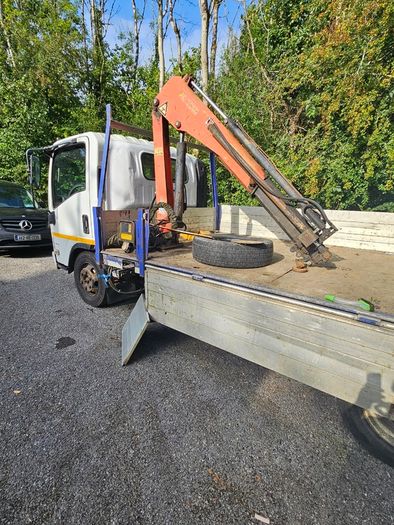 ISUZU N62-150 Lorry with Palfinger crane