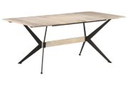 Dining Table 180x90x76 cm Solid Mango Wood