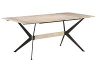 main image for ad Dining Table 180x90x76 cm Solid Mango Wood