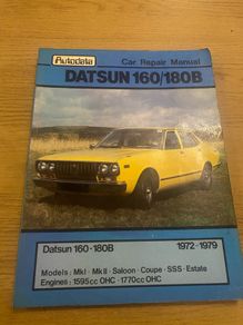 Datsun 160 / 180b   Workshop manual