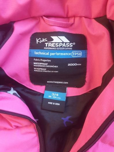 Trespass Jacket/Coat