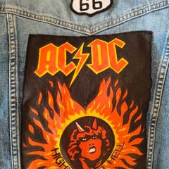 AC DC Highway to Hell denim jacket