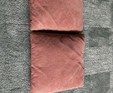 pink cushions