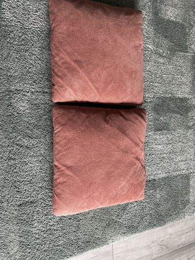 pink cushions