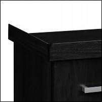 Solid Black Cabinet | 120X50X75