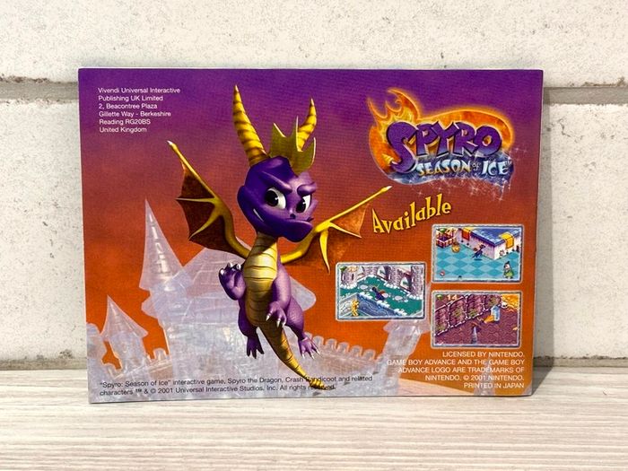 Crash Bandicoot XS for Game Boy Advance Boxed