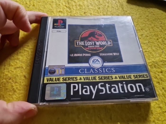 The Lost World Jurassic Park PlayStation1 Ps1 PlayStation2 Ps2 Games Original