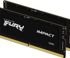 Kingston Fury Impact 32GB (2 x 16GB) 6000MT/s DDR5 CL38 SoDimm Gaming Memory