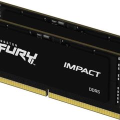 Kingston Fury Impact 32GB (2 x 16GB) 6000MT/s DDR5 CL38 SoDimm Gaming Memory