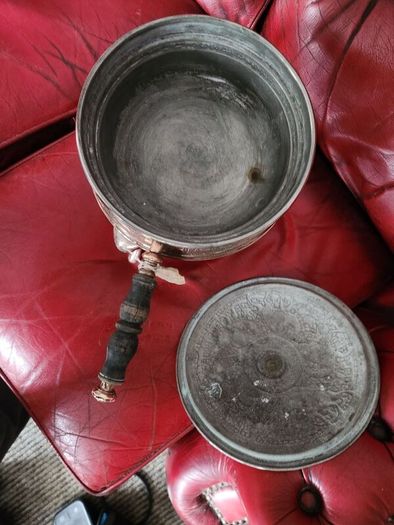 vintage copper pan