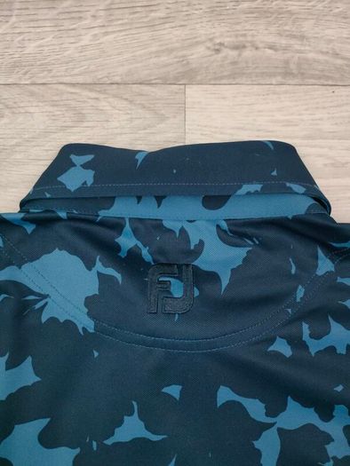 FootJoy FJ Patterned Golf Polo Shirt Mens XL