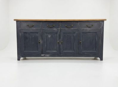 Willis & Gambier Large Industrial Style Distressed Sideboard or Dresser