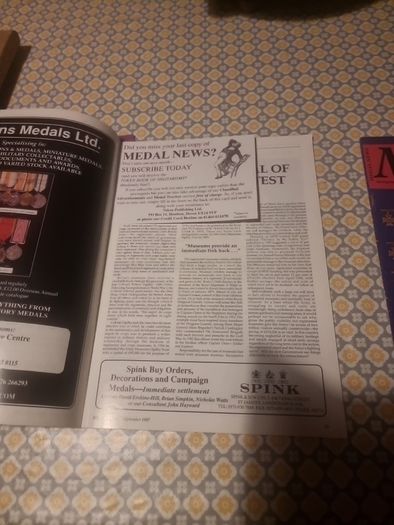 Medal News magazine x 3