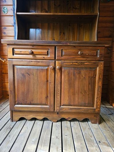 Large Solid Pine Welsh Dresser  Heavy, Traditiona