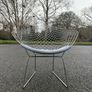 Vintage Knoll Harry Bertoia style Diamond Wire Chair Image 2