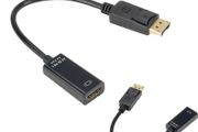 4K DisplayPort to HDMI-compatible Adapter Converter Display Port Male DP to Female HD TV Cable Adapter Video Audio For PC TV