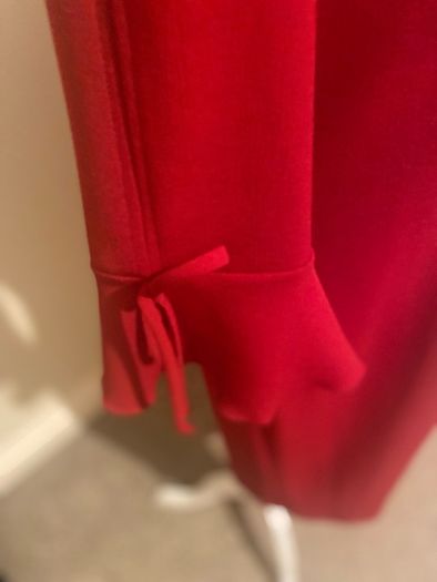 Red dress from the Estelle Collection