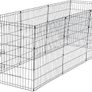 NEW SALE | 8 Panel Playpen Suitable for Dogs/Puppies/Cats & Rabbits foldable ideal for Indoor/Outdoor use puppy play pen (91cm, Black) Image 5