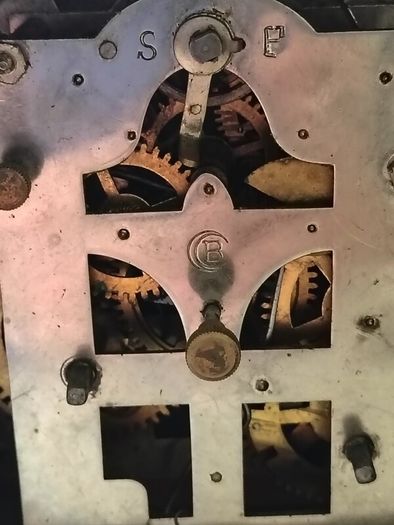 Antique German Badische Mantel Clock