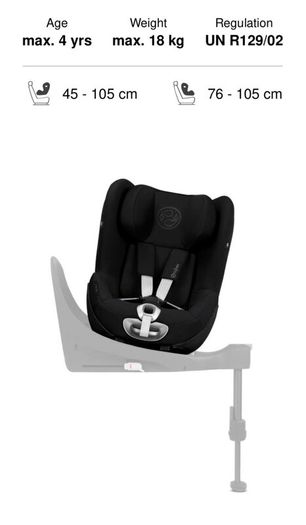 360 Cybex Sirona Z i-Size Car Seat Newborn++