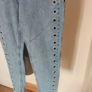 Pull&Bear eyelet high waist relaxed fit jeans size UK8 EU36 Perfect condition Postage included Image 5