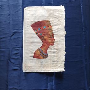 Egyptian Papyrus Prints- Pair