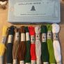 Vintage boxed unused embroidery skeins , rare item Image 2