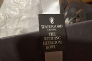 Waterford crystal wedding heirloom bowl