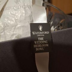 Waterford crystal wedding heirloom bowl