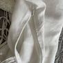 Vintage St -Martins White Linen and Crochet Sleeveless Tunic -Size S Image 10