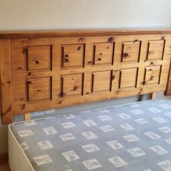 Kingsize Solid Wood Headboard