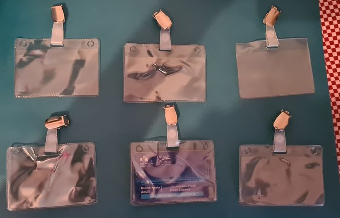 A Large Selection of Name Badge Holders